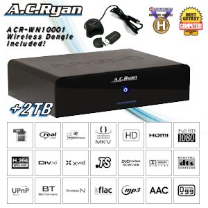 iBood - AC Ryan Playon!HD 2TB Greenlife - Full HD Netwerk Mediaspeler met 2TB harde schijf en Wireless N! iBood - AC Ryan Playon!HD 2TB Greenlife - Full HD Netwerk Mediaspeler met 2TB harde schijf en Wireless N!