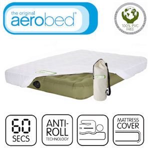 iBood - Aerobed Platinum Natural Opblaasbaar Matras 2-persoons iBood - Aerobed Platinum Natural Opblaasbaar Matras 2-persoons