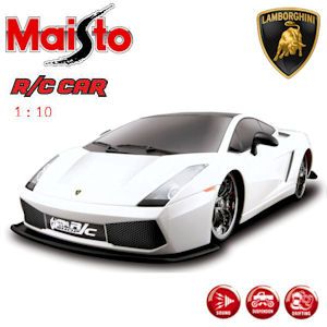 iBood - Afstand Bestuurbare Maisto Playerz Lamborghini Gallardo Wit Schaal 1:10