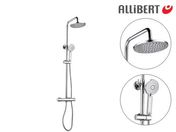 iBood - Allibert Thermostatisch Douchesysteem iBood - Allibert Thermostatisch Douchesysteem