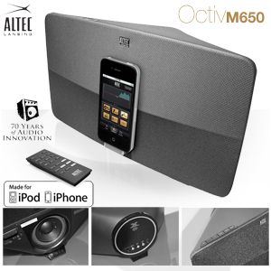 iBood - Altec Lansing docking / oplaad en luidsprekersysteem Octiv™ voor iPhone® en iPod® iBood - Altec Lansing docking / oplaad en luidsprekersysteem Octiv™ voor iPhone® en iPod®