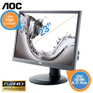 iBood - AOC i2360Phu 23" LED Monitor