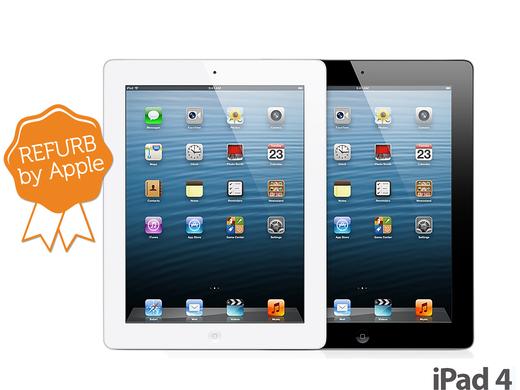 iBood - Apple iPad 4, 128 GB, 3G - Refurb by Apple iBood - Apple iPad 4, 128 GB, 3G - Refurb by Apple