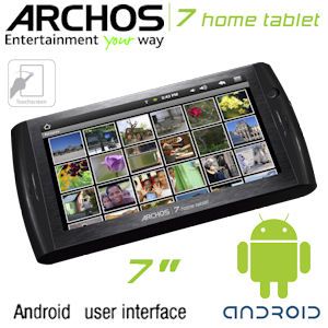 iBood - Archos 7 Home Tablet 8GB met 17,7 cm (7 ") touch screen - Surfen op de bank iBood - Archos 7 Home Tablet 8GB met 17,7 cm (7 ") touch screen - Surfen op de bank