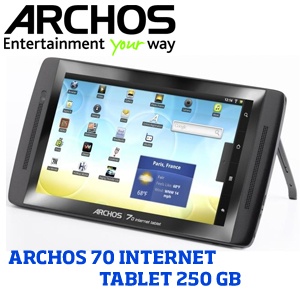 iBood - Archos 70 internet tablet 250GB iBood - Archos 70 internet tablet 250GB