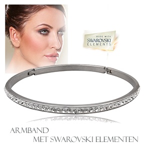 iBood - Armband met Swarovski elementen iBood - Armband met Swarovski elementen