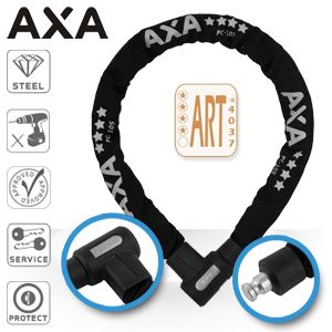 iBood - Axa ProCarat gehard stalen kettingslot met 10,5mm dikke schakels (ART klasse 4) iBood - Axa ProCarat gehard stalen kettingslot met 10,5mm dikke schakels (ART klasse 4)