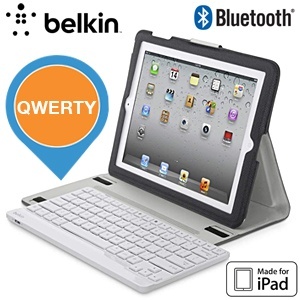 iBood - Belkin YourType Folio – beschermhoes voor de iPad met verwijderbaar Bluetooth toetsenbord