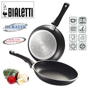 iBood - Bialetti 2-delige Koekenpannenset Impact Induction 24-28 cm voor elke warmtebron