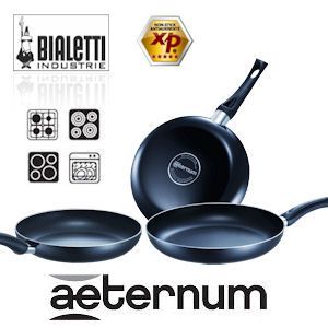 iBood - Bialetti Driedelige Aluminium Koekenpannenset met Anti-aanbaklaag iBood - Bialetti Driedelige Aluminium Koekenpannenset met Anti-aanbaklaag