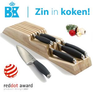 iBood - BK Skills 7-delige Professionele Keukenmessenset met Luxe Houten Ladeblok iBood - BK Skills 7-delige Professionele Keukenmessenset met Luxe Houten Ladeblok