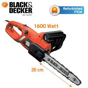 iBood - Black & Decker GK1635T - 1600 Watt krachtige kettingzaag voor boomonderhoud en vellen van bomen (Refubished) iBood - Black & Decker GK1635T - 1600 Watt krachtige kettingzaag voor boomonderhoud en vellen van bomen (Refubished)