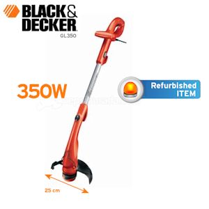 iBood - Black & Decker GL350 - 350W Reflex Plus dubbele draad, grastrimmer met 2e handgreep (Refurbished)