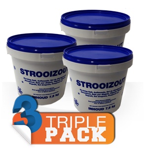 iBood - Blijf sneeuw- en ijsvrij met dit Triplepack Strooizout