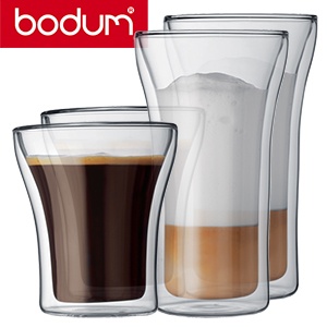iBood - BODUM handgeblazen designglazenset ASSAM met dubbele wanden iBood - BODUM handgeblazen designglazenset ASSAM met dubbele wanden