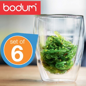 iBood - BODUM Pilatus set van 6 dubbelwandige glazen iBood - BODUM Pilatus set van 6 dubbelwandige glazen