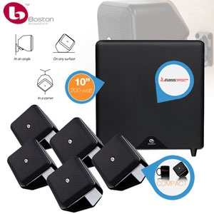iBood - Boston Acoustics SoundWare S 5.1 Home Cinema speakers iBood - Boston Acoustics SoundWare S 5.1 Home Cinema speakers