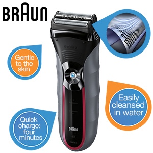iBood - Braun Series 3 320s-4 scheerapparaat iBood - Braun Series 3 320s-4 scheerapparaat