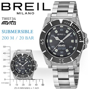iBood - Breil herenhorloge Manta TW0734 - 20 bar waterdicht iBood - Breil herenhorloge Manta TW0734 - 20 bar waterdicht