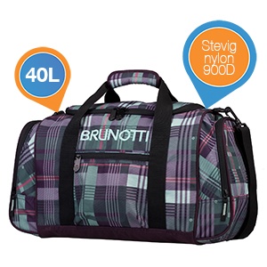 iBood - Brunotti Sporttas / Weekendtas - Lined Check Mangistan