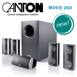 iBood - Canton Movie 260 5.1 Home Cinema Systeem met actieve subwoofer iBood - Canton Movie 260 5.1 Home Cinema Systeem met actieve subwoofer