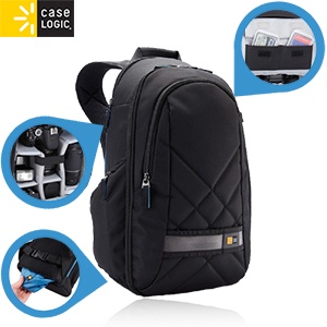 iBood - Case Logic CPL-108 camerarugzak, zwart – voor het veilig vervoeren van je camera en nog veel meer! iBood - Case Logic CPL-108 camerarugzak, zwart – voor het veilig vervoeren van je camera en nog veel meer!