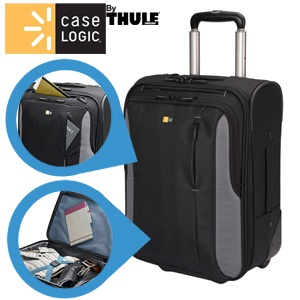 iBood - Caselogic trolley met laptopvak geschikt voor handbagage iBood - Caselogic trolley met laptopvak geschikt voor handbagage