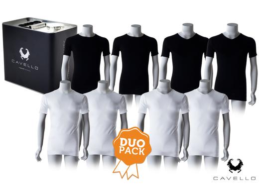 iBood - Cavello duo-pack basic t-shirts iBood - Cavello duo-pack basic t-shirts