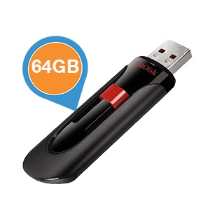 iBood - Cruzer Glide USB Flash Drive 64GB iBood - Cruzer Glide USB Flash Drive 64GB
