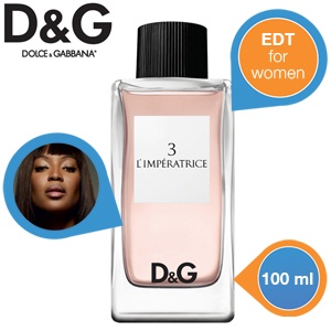 iBood - D&G zomerse EDT voor dames: 3 L'IMPERATRICE - 100 ml iBood - D&G zomerse EDT voor dames: 3 L'IMPERATRICE - 100 ml