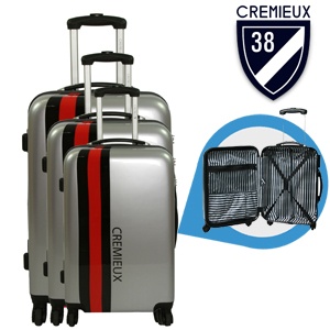 iBood - Daniel Crémieux 3-delige hard shell polycarbonaat trolleyset met 4 wielen, nu nog steviger en lichter – Fréjus iBood - Daniel Crémieux 3-delige hard shell polycarbonaat trolleyset met 4 wielen, nu nog steviger en lichter – Fréjus
