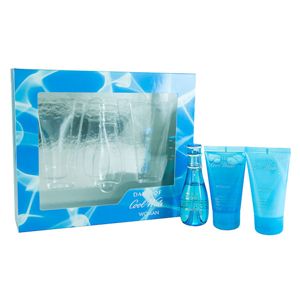 iBood - Davidoff Coolwater Giftset voor haar met EDT 30ml, Showergel 50ml en Bodylotion 50ml