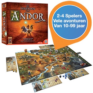 iBood - De legende van Andor + uitbreiding Wolfskrijger iBood - De legende van Andor + uitbreiding Wolfskrijger