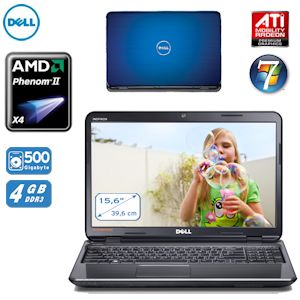 iBood - Dell Inspiron M510R (IM501R-M111NL) 15,6" laptop met 500GB HDD en 4GB mem.