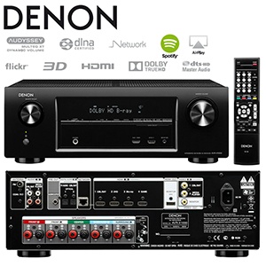 iBood - Denon AVR-X1000 receiver – voor Xcellent geluid!