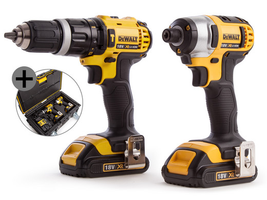 iBood - DeWalt 18 V Powertoolset + Koffer iBood - DeWalt 18 V Powertoolset + Koffer