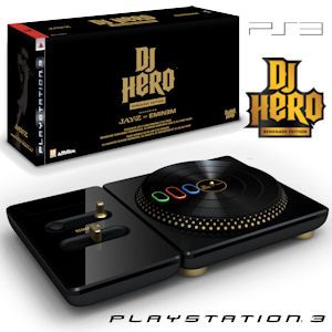 iBood - DJ Hero Renegade Jay-Z en Eminem met Turntable Controller voor PlayStation 3 iBood - DJ Hero Renegade Jay-Z en Eminem met Turntable Controller voor PlayStation 3