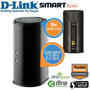iBood - D-Link DIR-845L - Cloud Gigabit Router N600 met SmartBeam Technology iBood - D-Link DIR-845L - Cloud Gigabit Router N600 met SmartBeam Technology