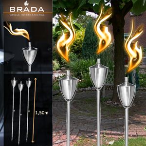 iBood - Drie Brada Design tuinfakkels waarmee je tuin sfeervol verlicht wordt iBood - Drie Brada Design tuinfakkels waarmee je tuin sfeervol verlicht wordt