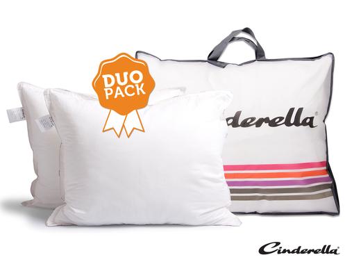iBood - Duopack Cinderella luxe anti-allergene hoofdkussens iBood - Duopack Cinderella luxe anti-allergene hoofdkussens