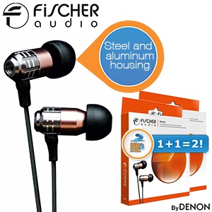 iBood - Duopack Fischer Audio FA-912 in-ears iBood - Duopack Fischer Audio FA-912 in-ears