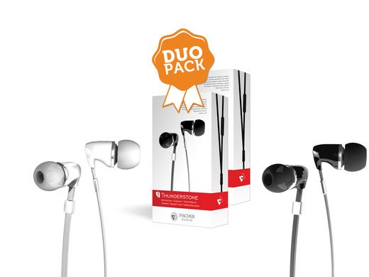 iBood - Duopack Fischer Audio Thunderstone in-ears iBood - Duopack Fischer Audio Thunderstone in-ears