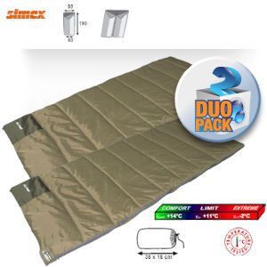 iBood - Duopack High Peak Slaapzak Patrol iBood - Duopack High Peak Slaapzak Patrol