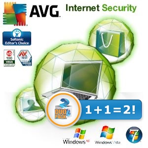 iBood - Duopack Internet Security 2012 van AVG: Zorgeloos online winkelen, bankieren en surfen iBood - Duopack Internet Security 2012 van AVG: Zorgeloos online winkelen, bankieren en surfen