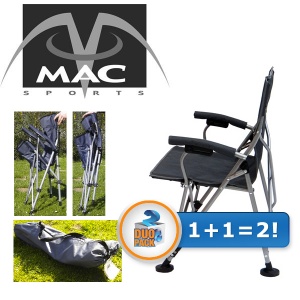 iBood - DUOPACK Macsports Hard Armchair in draagzak iBood - DUOPACK Macsports Hard Armchair in draagzak
