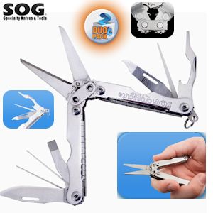 iBood - Duopack SOG CC-51 CrossCut Multi-tool iBood - Duopack SOG CC-51 CrossCut Multi-tool