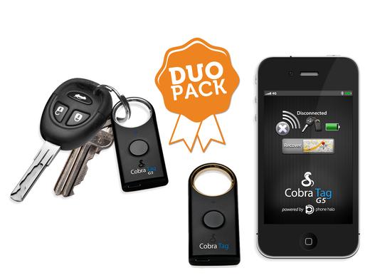 iBood - Duopack Tag Alarm voor iOS/Android/BlackBerry iBood - Duopack Tag Alarm voor iOS/Android/BlackBerry