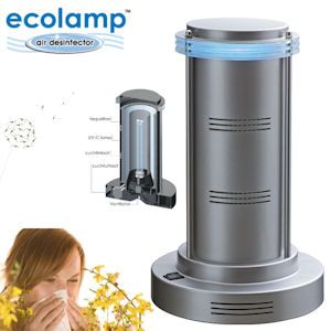 iBood - Ecolamp Luchtfilter met HEPA-filter en Philips UV-C Lamp iBood - Ecolamp Luchtfilter met HEPA-filter en Philips UV-C Lamp