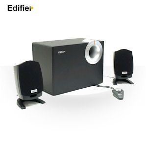 iBood - Edifier M1335, 2.1 Speaker systeem, Zwart / Zilver iBood - Edifier M1335, 2.1 Speaker systeem, Zwart / Zilver