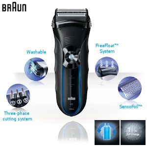 iBood - Een grondige scheerbeurt in slechts een paar halen met de Braun 330s-4 met FreeFloat™ scheersysteem! iBood - Een grondige scheerbeurt in slechts een paar halen met de Braun 330s-4 met FreeFloat™ scheersysteem!